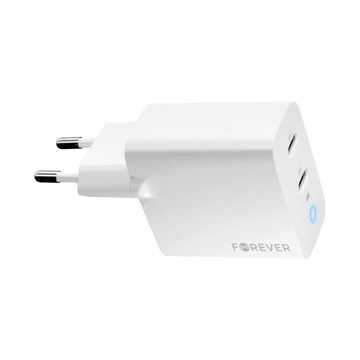 Сетевое зарядное устройство FAST USB-C типа C x 2 PD QC 3.0 40 Вт Power Delivery