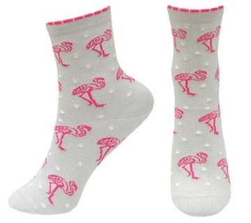 SKARPETKI FLAMINGI girl *31/34 - 3 pack