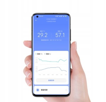 Датчик температуры и влажности Xiaomi с аккумулятором 2 шт.