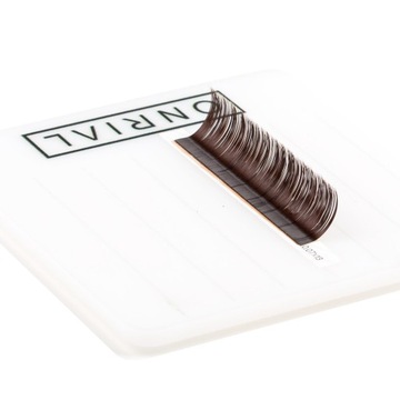 SZTUCZNE RZĘSY ONRIAL DARK CHOCOLATE/21 PASEK/M 0.10 13 mm