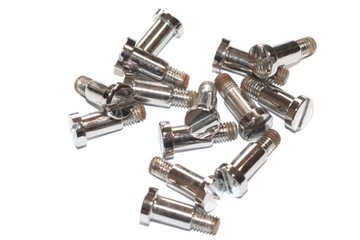 ŚRUBA NAKRĘTKA ŚRUBKA KLAMKI CHROM KOMAR ROMET