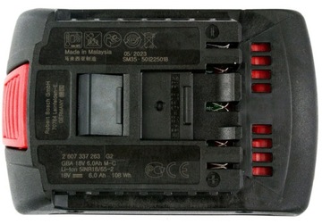 АККУМУЛЯТОР 18В 6.0Ач GBA BOSCH