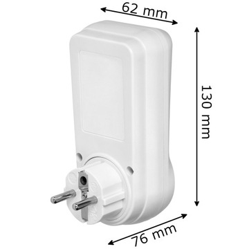 Ваттметр, измеритель энергопотребления, ЖК-дисплей с ПОДСВЕТКОЙ