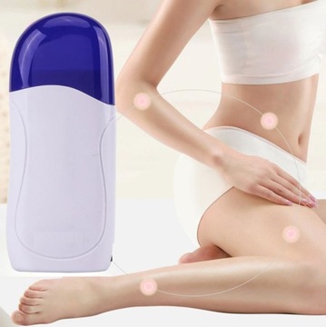 ZESTAW DO DEPILACJI ROLKA PASKI 3x WOSK + olejek