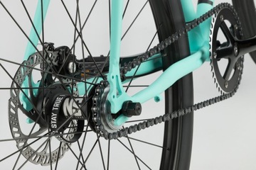 Односкоростной городской велосипед NS Bikes Crust Blue, размер ЗУБНОЙ ПАСТЫ. М