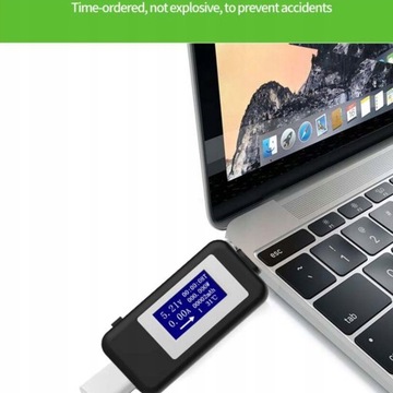 Тестер тока и напряжения USB C