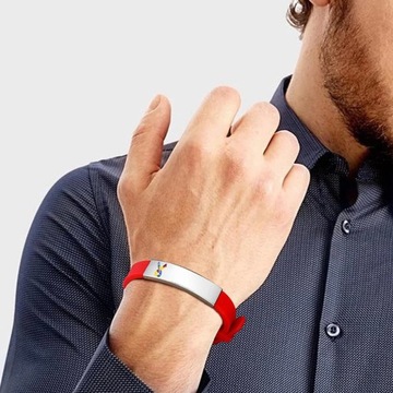 Opaska Ratunkowa AUTYZM Bransoletka Kauczukowa Grawer