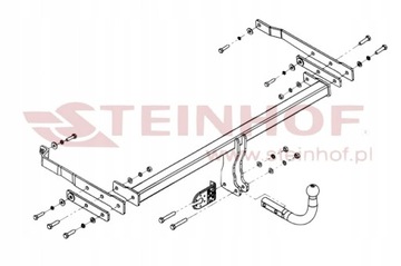 RENAULT MEGANE3 III 5D ZAŘÍZENÍ(HÁK) TAŽNÉ + SVAZEK OD008