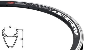 Obręcz Stars Circle Swift Arriv 26 32 v-brake