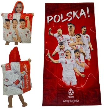 POLSKA Zestaw Ręczników Piłka Nożna LEWANDOWSKI