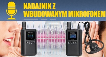 Retekess TT125 Guide System, набор экскурсоводов, 150 м, 2,4 ГБ, 3000 мАч