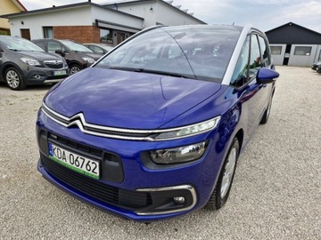 Citroen Grand C4 Picasso II Grand Picasso Facelifting 1.2 PurTech 130KM 2017 Citroen C4 Grand Picasso Sliczny 2017 ful opcja zarejestrowany faktura bez, zdjęcie 2