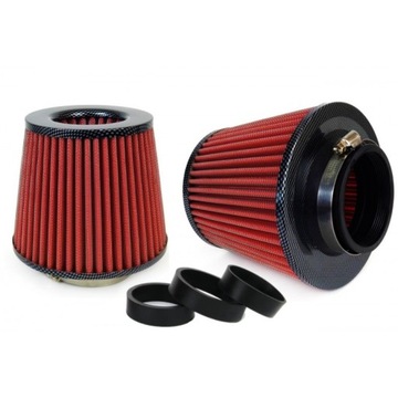 FILTR STOŻKOWY STOŻEK SPORTOWY KARBON +ADAPTERY