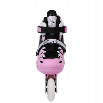 Роликовые коньки 4в1 NILS EXTREME NH10905 Розовый, размеры 35-38 Роликовые коньки Роликовые коньки