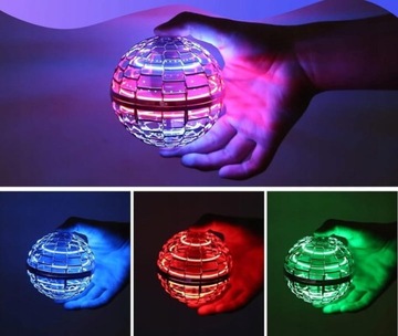 БЕГУЩИЙ ШАР СО СВЕТОВЫМ ШАРОМ ЛЕТАЮЩИЙ НЛО СВЕТЯЩИЙСЯ С ПУЛЬТА ДИСТАНЦИОННОГО УПРАВЛЕНИЯ