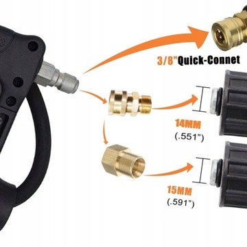 Телескопическое копье 1-5-6,3 м для кисти щетки щетки щетки щетки щетки щетки 4000 фунтов на кв.