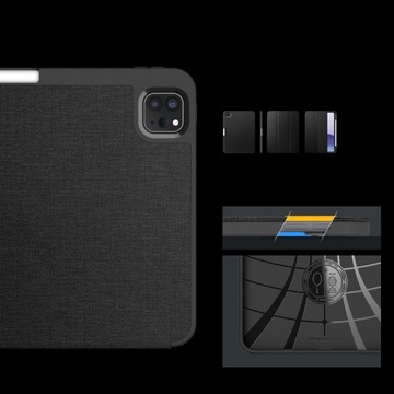 Закрытый чехол Spigen для iPad Pro 11 5gen M4, тонкий чехол с клапаном