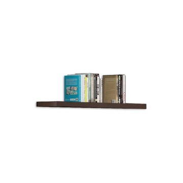 Półka ścienna na przedpokój 100 cm książki wenge