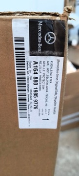 MASKA MŘÍŽKA CHLADIČŮ NÁRAZNÍKU MERCEDES ML W164 FACELIFT 8-11