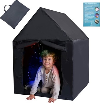 NAMIOT DOMEK SENSORYCZNY DZIECI Z AUTYZMEM ADHD RELAKSUJĄCY ODPOCZYNEK