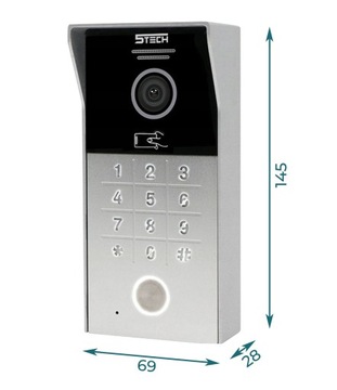 WIDEODOMOFON 5TECH NATYNKOWA STACJA 84225 2x MONITOR FULLHD FURTKA i BRAMA