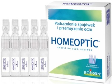 Homeoptic krople do oczu 10 ampułek