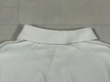 Ralph Lauren Polo Męskie Custom Fit Białe Unikat Logo Klasyk L XL