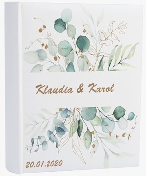 СВАДЕБНЫЙ АЛЬБОМ С ПРИНТОМ 15Х21 РАЗДВИЖНЫЙ ПОДАРОК