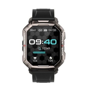 Smartwatch Męski Hagen HC49.14.534 czarny pasek