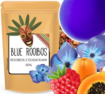 Rooibos herbatka z owocami+Klitoria Ternateńska