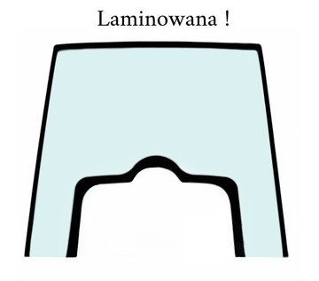 SZYBA PRZÓD GÓRNA VOLVO BL71 11200910 LAMINOWANA