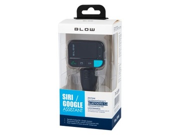 FM BLUETOOTH 5.0 ПЕРЕДАТЧИК ДИНАМИК SD QC 3xUSB SIRI/GOOGLE