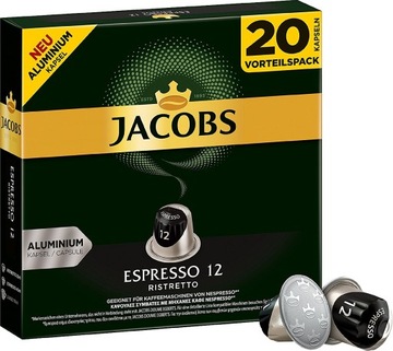 KAWA do NESPRESSO JACOBS ESPRESSO RISTRETTO 20 szt