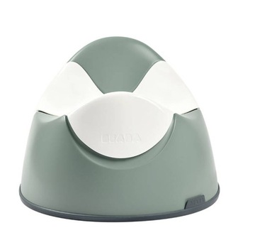 Горшок со съемным вкладышем и нескользящей крышкой Sage Green 8 м+, Beaba