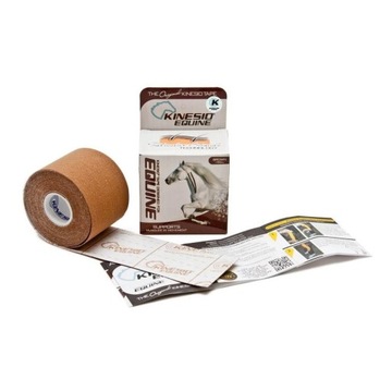 Equine Kinesio hipoalergiczna i wodoodporna taśma dla koni 5 cm x 5 m