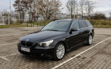 BMW Seria 5 E60 Touring 523 i 177KM 2007 BMW Seria 5 2,5 LPG 2007 r. 2.5 BenzynaLPG 177KM