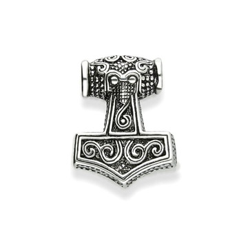 TALIZMAN AMULET MŁOT THORA NORDYCKI SREBRO 925 WISIOREK SREBRNY