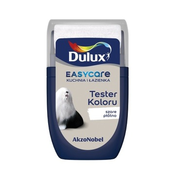 Dulux KUCHNIA I ŁAZ. SZARE PŁÓTNO TESTER 0,03L