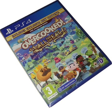 OVERCOOKED: ALL YOU CAN EAT! / JESZ ILE CHCESZ / NOWA / PL / PS4