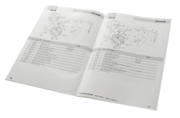 Каталог запчастей Simson SR50, сервисная книжка