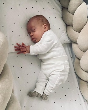 Prześcieradło do kołyski dostawki na gumce 90x40