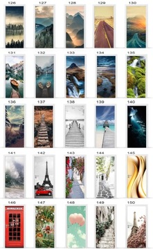 Фотообои НАКЛЕЙКА шпонированная дверь мебель #SD088