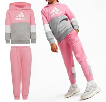 2833 КОМПЛЕКТ СПОРТИВНОГО КОСТЮМА ДЛЯ ДЕВОЧЕК ADIDAS COTTON 152 см