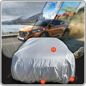 ТВЕРДЫЙ БРЕЗЕНТОВЫЙ АВТОМОБИЛЬНЫЙ КРЫШКА, БОЛЬШОЙ Водонепроницаемый КРУГЛЫЙ ГОД