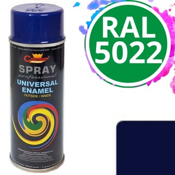Farba uniwersalna Spray Champion 400 ml RAL 5022