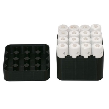 Pojemnik Organizer na 16 baterii AA eko Box na R6