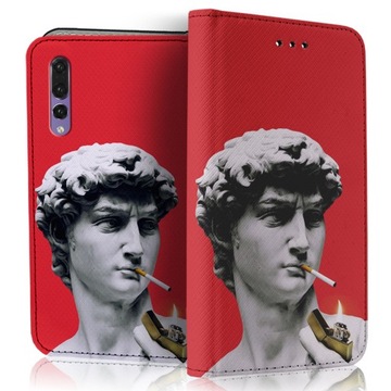 PREMIUM ETUI CASE POKROWIEC NA TELEFON ZAMYKANE DO HUAWEI P20 PRO PLUS