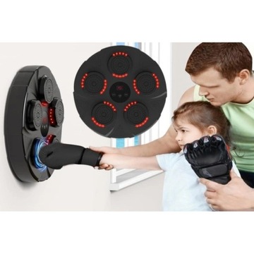 Музыкальный боксерский тренажер W тренировочная боксерская стенка BOXER Wall Target Wall