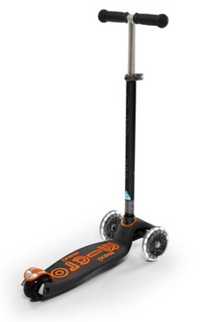 СКУТЕР MAXI MICRO DELUXE LED ЧЕРНЫЙ / ЧЕРНЫЙ