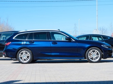 BMW Seria 3 G20-G21 Touring 2.0 330e 292KM 2021 BMW 330 SportLine Lasery HUD Panorama Pamięć ACC Skóra Keyles Webasto Hi-Fi, zdjęcie 28
